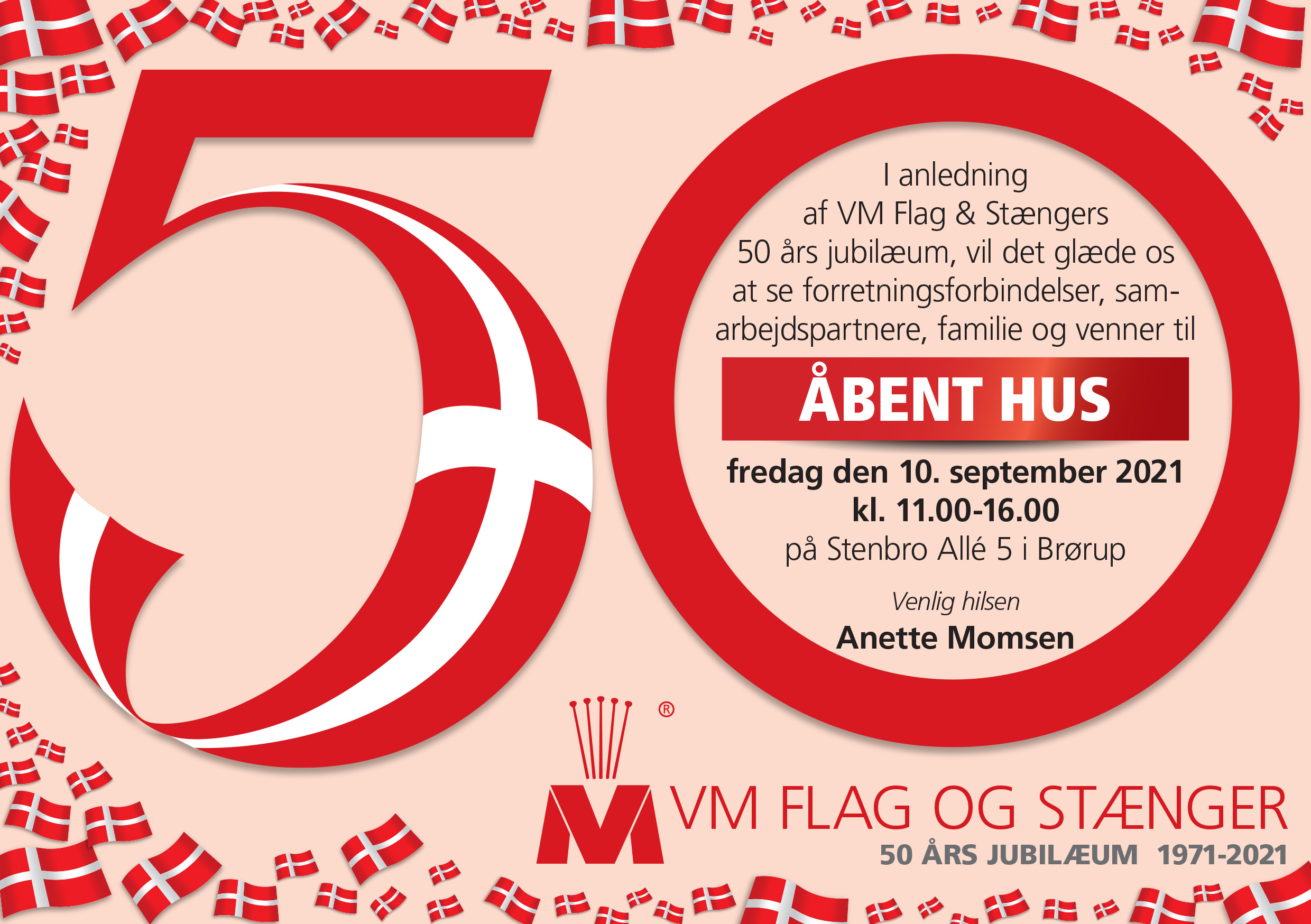VM Flag - åbent hus