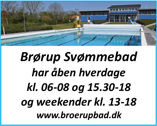 Brørup Svømmebad - åbningstider