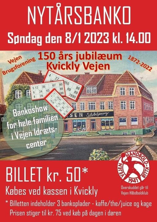 Kvickly - nytårsbanko
