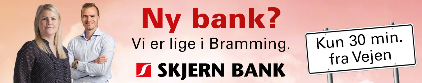 Skjern Bank - vi er lige i Bramming