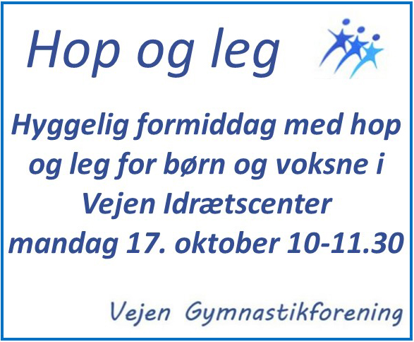 Vejen Gymnastikforening - hop og leg
