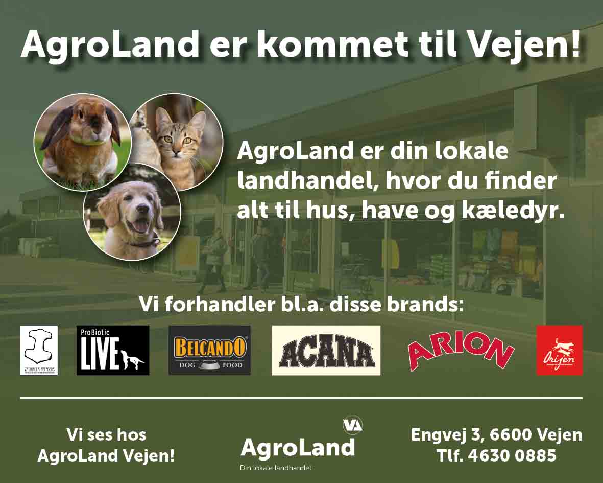 AgroLand er kommet til Vejen 