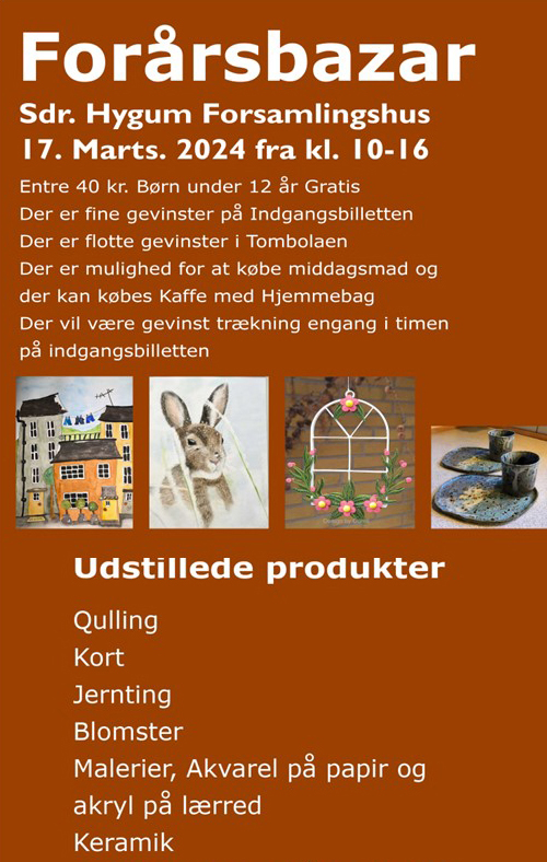 Forårsbazar - Hygum