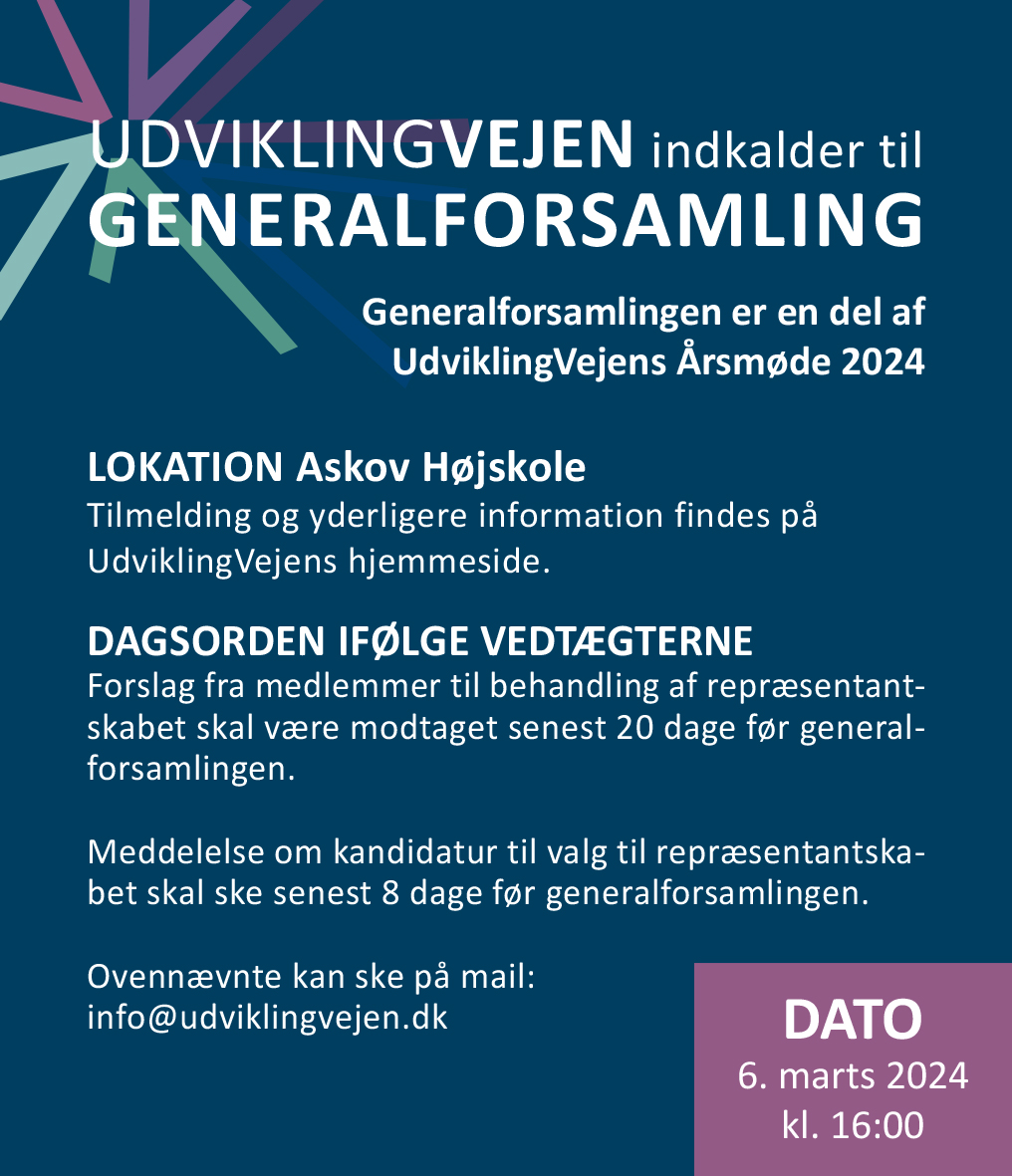 Udvikling Vejen - generalforsamling 2024