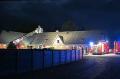 Vægtere opdagede brand