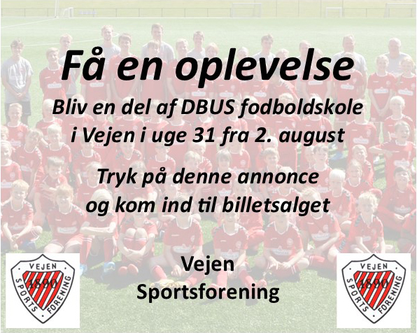 Fodboldskole i Vejen - 2021