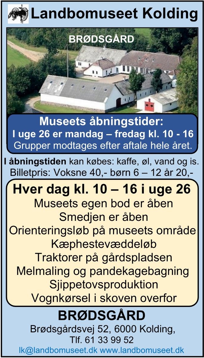 Landbomuseet - uge 26 - 2022