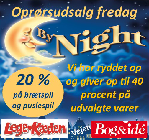 Bog & Ide - open by night