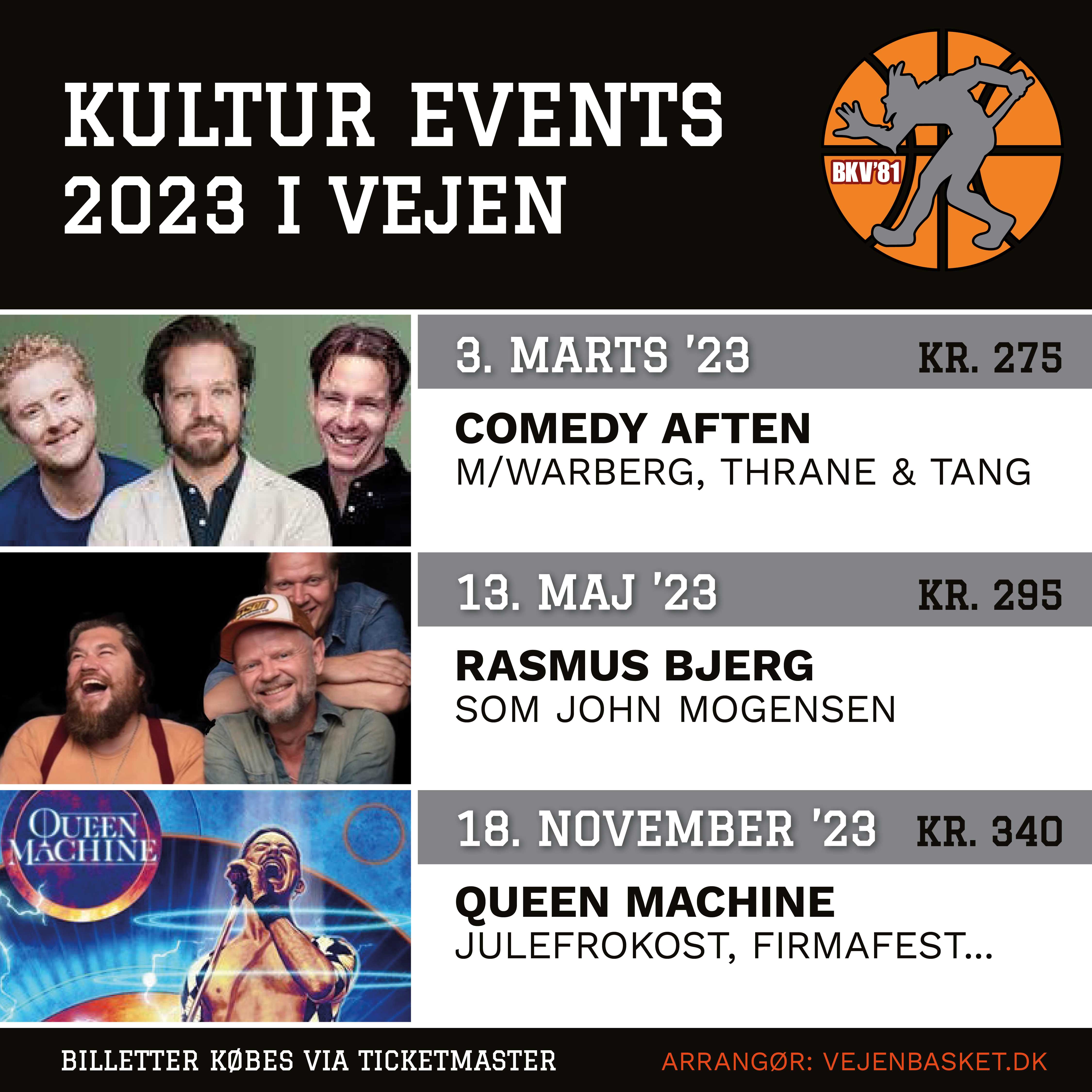 BKV'81 - kulturarrangementer 2023