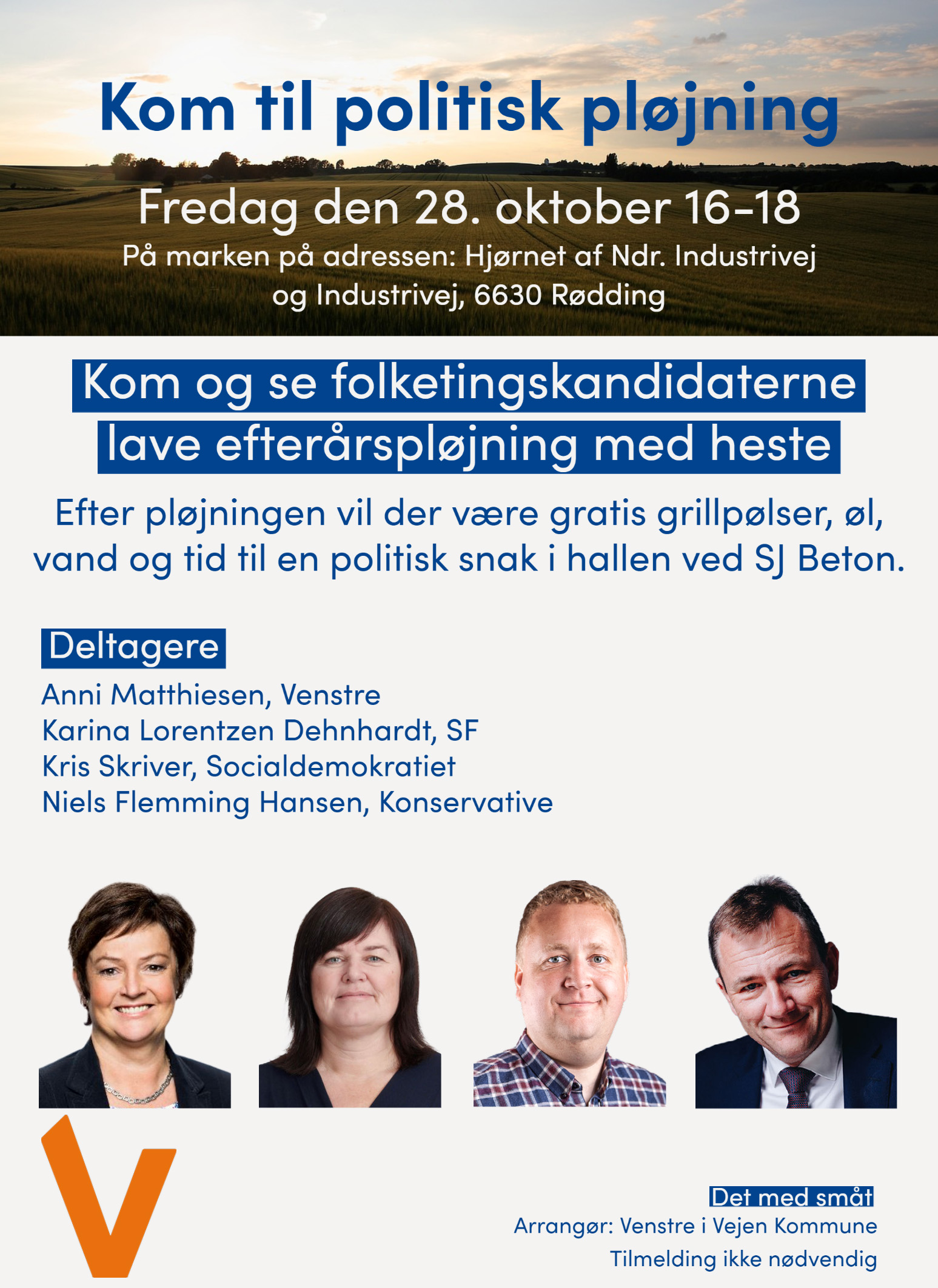 Venstre - pløjekonkurrence