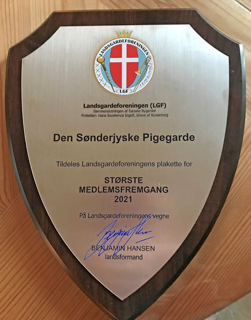 den sønderjyske pigegarde pr 22 01