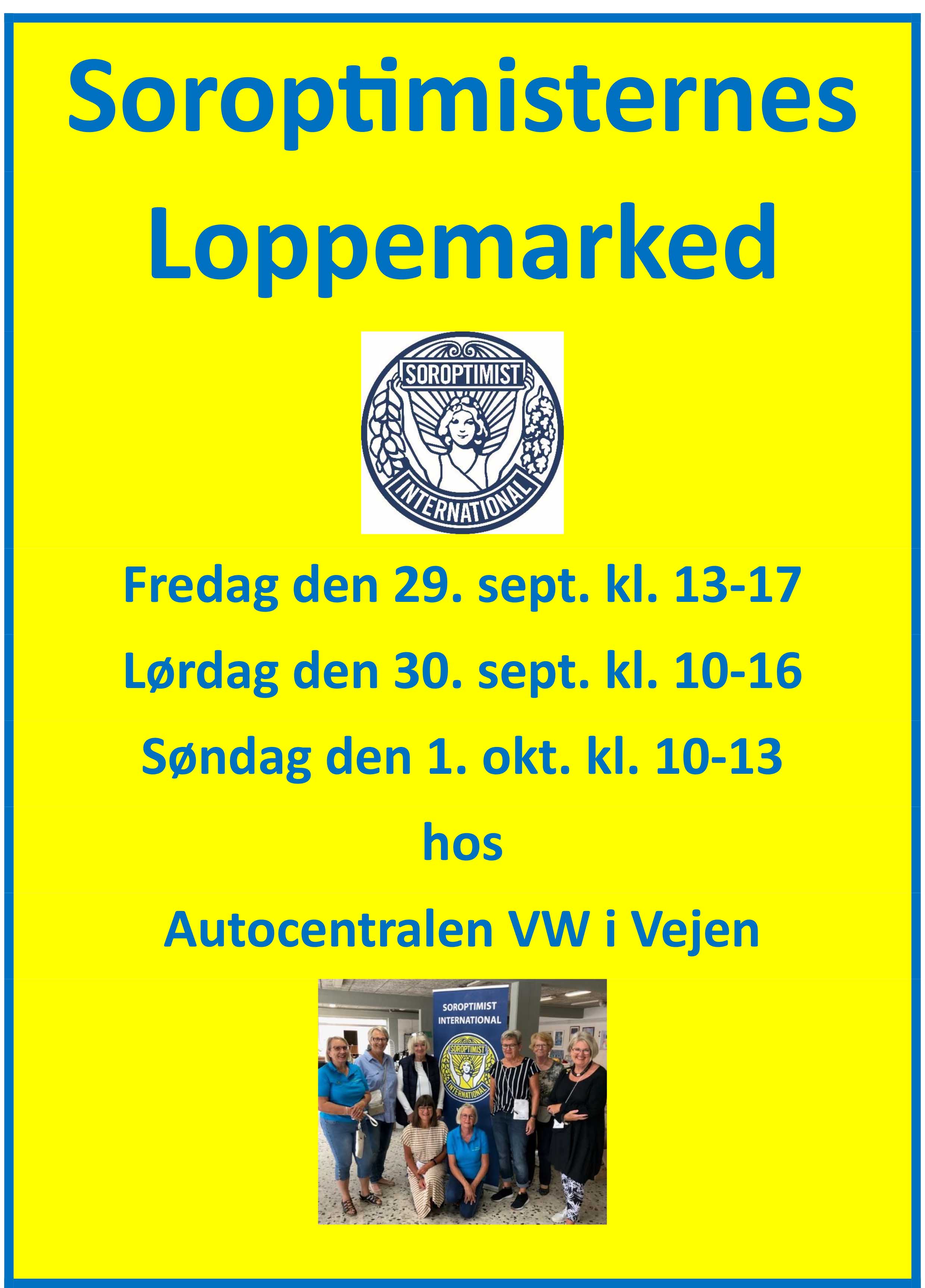 Soroptimisterne - loppemarked 2023