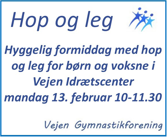 Vejen GF - hop og leg uge syv 2023