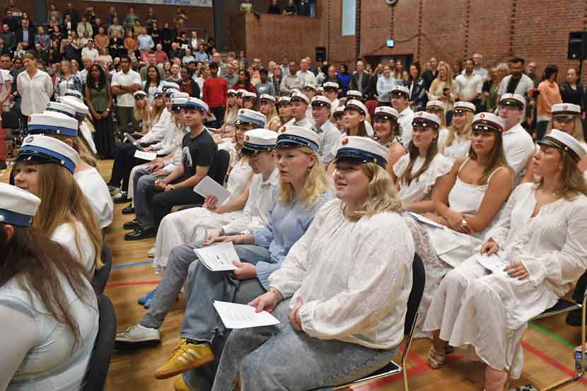 vejen gymnasium dimission 25 03