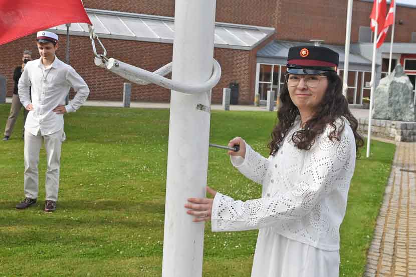 vejen gymnasium studenter 25 08