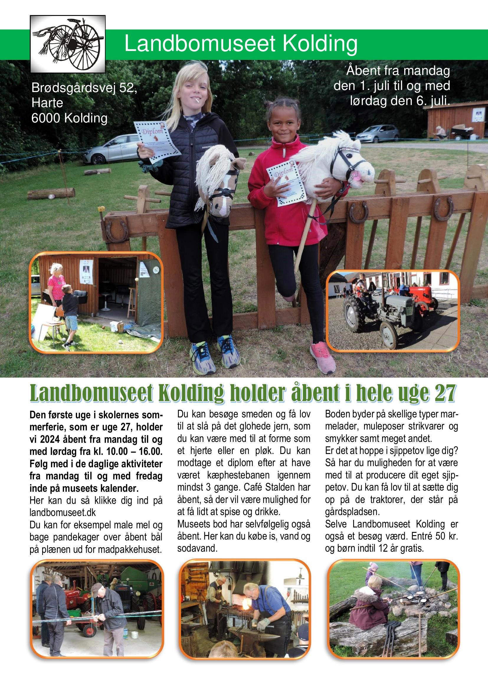 Landbomuseet - uge 27